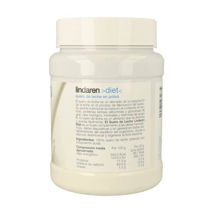 ARTESANIA AGRICOLA Lindaren Suero de Leche Neutro en poudre 500 g ARTESANIA AGRICOLA Lindaren Suero de Leche Neutro en poudre 500 g