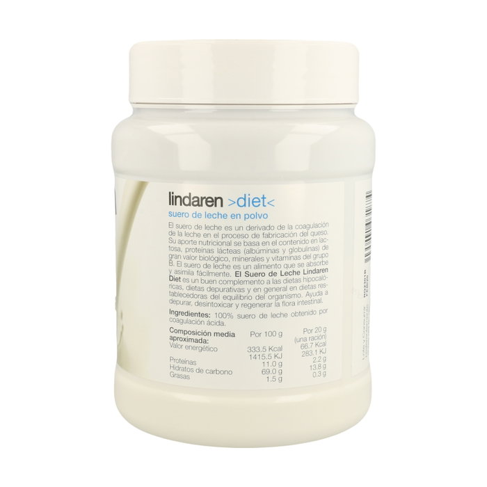 ARTESANIA AGRICOLA Lindaren Suero de Leche Neutro en poudre 500 g ARTESANIA AGRICOLA Lindaren Suero de Leche Neutro en poudre 500 g