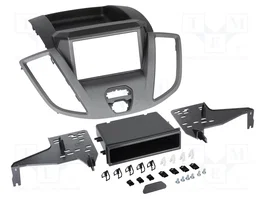 ACV Cadre de radio 2 DIN pour Ford Transit (V363) 2014->2019 - Gris