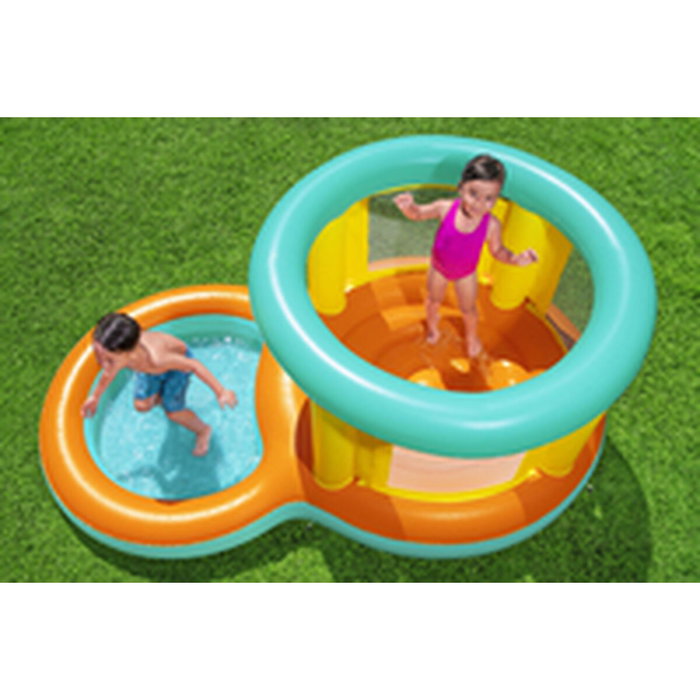 Bestway Piscine Gonflable Parc de Jeux Sauter 239x142x102 cm +3 à 6 Ans Jardin 52385
