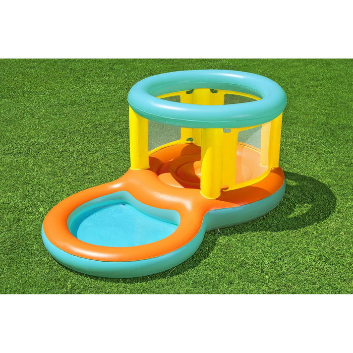 Bestway Piscine Gonflable Parc de Jeux Sauter 239x142x102 cm +3 à 6 Ans Jardin 52385