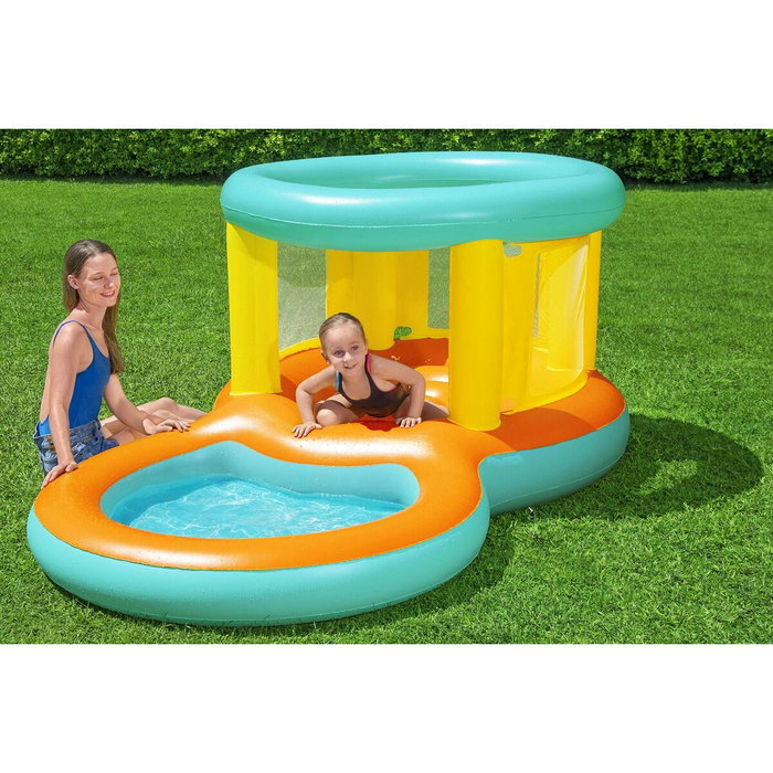 Bestway Piscine Gonflable Parc de Jeux Sauter 239x142x102 cm +3 à 6 Ans Jardin 52385
