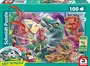 Schmidt Spiele Puzzle 100 Pièces Petit Dino, Grandes Aventures - Paysage Détailé - Dès 6 Ans