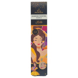 CANENCO Pinte aux diamants La Belle et la Bête Disney - 30 000 diamantes - 40x100x450 mm