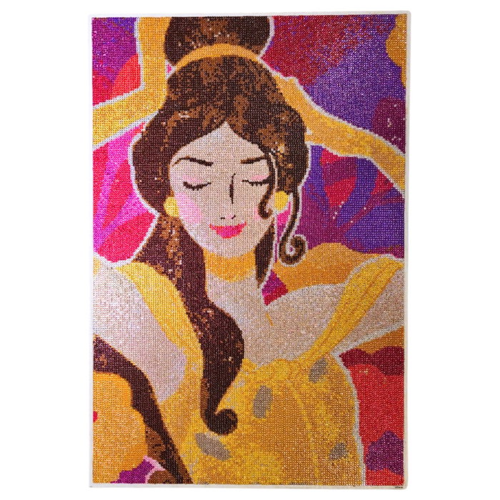 CANENCO Pinte aux diamants La Belle et la Bête Disney - 30 000 diamantes - 40x100x450 mm CANENCO Pinte aux diamants La Belle et la Bête Disney - 30 000 diamantes - 40x100x450 mm