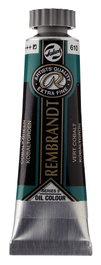 Rembrandt Peinture à l'huile Vert Cobalt 610, 15 ml