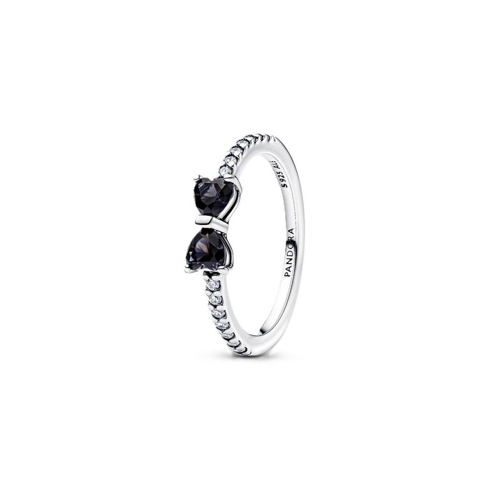 Bague Femme Pandora 193510C03-50 Argenté Noir 10 Bague Femme Pandora 193510C03-50 Argenté Noir 10