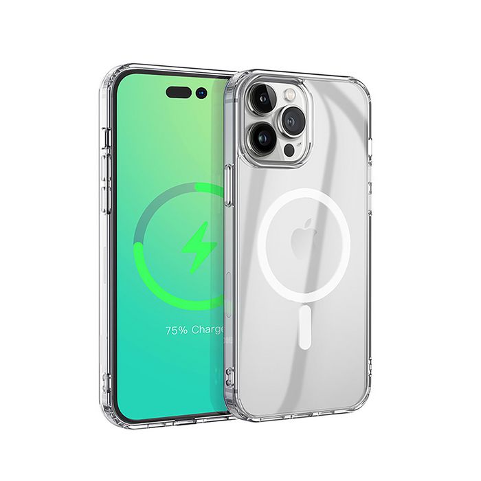 eSTUFF Coque hybride magnétique iPhone 14 Pro Max BERLIN - Transparente eSTUFF Coque hybride magnétique iPhone 14 Pro Max BERLIN - Transparente