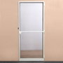 BigBuy Home Moustiquaire Porte Battante Aluminium Blanc 100 x 220 cm