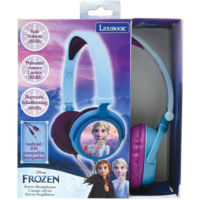 Lexibook Casque stéréo La Reine des Neiges pliable et ajustable Lexibook Casque stéréo La Reine des Neiges pliable et ajustable