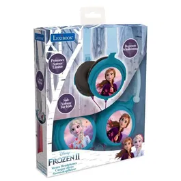 Lexibook Casque stéréo pour enfant pliable et ajustable La Reine des Neiges Disney - Dès 4 ans