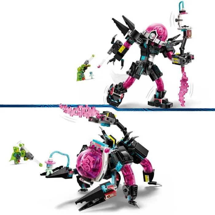 LEGO Dreamzzz 71495 - Set de Construction Mateo Contre Le Robot Cyber Cerveau avec 368 Pièces et Figurines, Jeu Créatif pour Garçon et Fille dès 8 Ans