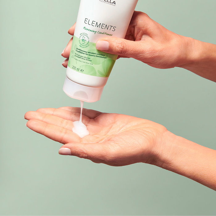 Wella Professionals ELEMENTS Après-Shampooing Doux Rénovateur Sans Silicones Tous Types de Cheveux 200 ml Wella Professionals ELEMENTS Après-Shampooing Doux Rénovateur Sans Silicones Tous Types de Cheveux 200 ml