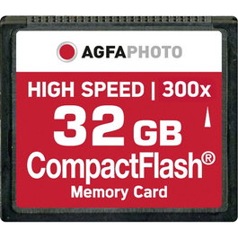 AgfaPhoto Compact Flash 32 Go High Speed 300x MLC