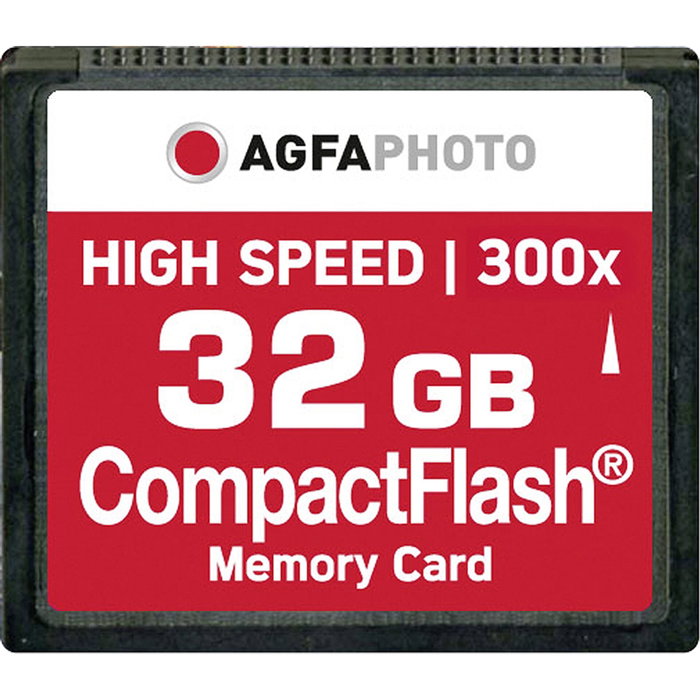 AgfaPhoto Compact Flash 32 Go High Speed 300x MLC AgfaPhoto Compact Flash 32 Go High Speed 300x MLC
