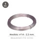WOLFPACK LINEA PROFESIONAL Fil de fer galvanisé, bobine de 5 kg, nº14 - 2,2 mm