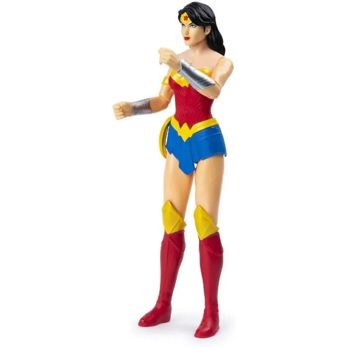DC Comics Figurine Articulée Wonder Woman 30 cm - Collection - Détail Sculpté - Blister Pegboardable