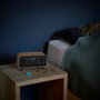 Thomson Vintage Cosy Radio-réveil Bluetooth 30W Bois et noir