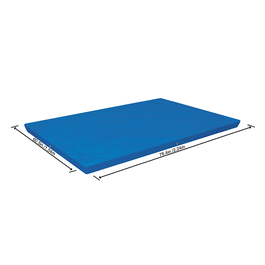 Bestway 58103 Bâche de protection pour piscine 224x154 cm