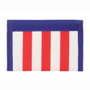 SAFTA Portefeuille officiel Atlético de Madrid - Noir et rouge avec fermeture Velcro, pochette à pièces et plusieurs compartiments (12,5x9,5 cm)