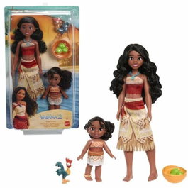 Disney Princess Coffret des 2 sœurs Vaiana 2 avec accessoires et Heihei