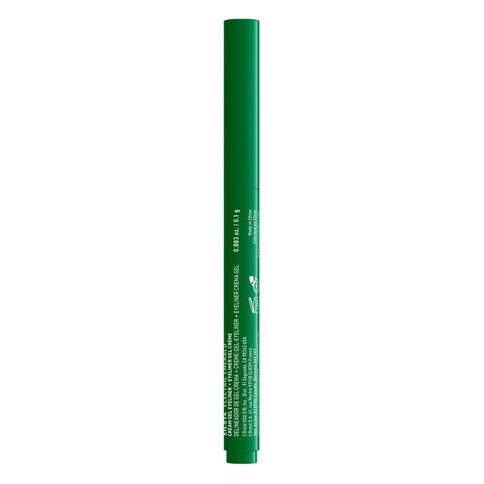 NYX Professional Makeup Eyeliner gel Epic Inky Stix Electric Emerald, crayon waterproof fini mat, tenue 24h, pour lignes précises, 1 unité NYX Professional Makeup Eyeliner gel Epic Inky Stix Electric Emerald, crayon waterproof fini mat, tenue 24h, pour lignes précises, 1 unité