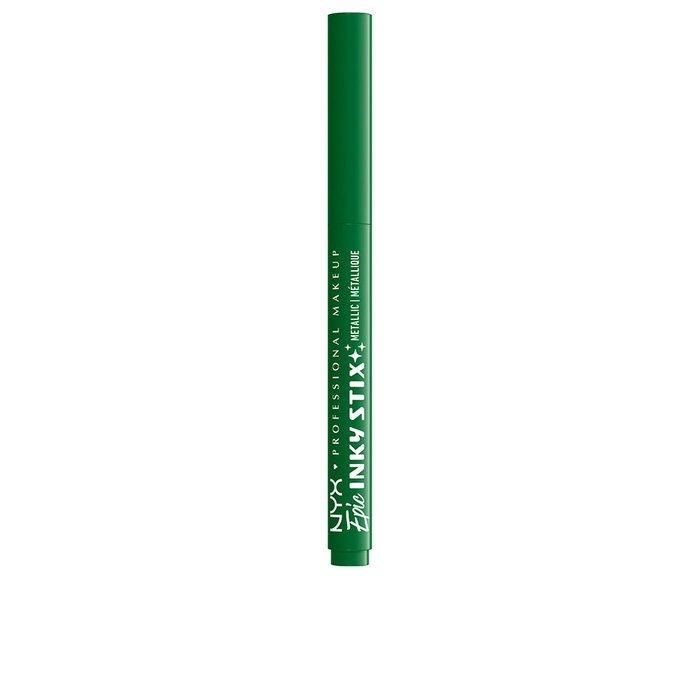 NYX Professional Makeup Eyeliner gel Epic Inky Stix Electric Emerald, crayon waterproof fini mat, tenue 24h, pour lignes précises, 1 unité NYX Professional Makeup Eyeliner gel Epic Inky Stix Electric Emerald, crayon waterproof fini mat, tenue 24h, pour lignes précises, 1 unité