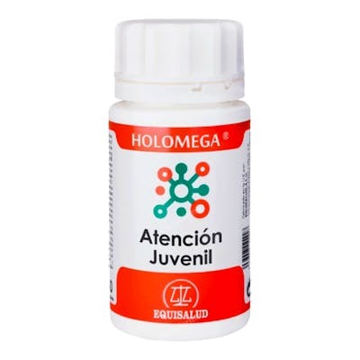 Holomega Atención Juvenil 50 capsules - Soutien mental, mémoire et apprentissage Holomega Atención Juvenil 50 capsules - Soutien mental, mémoire et apprentissage
