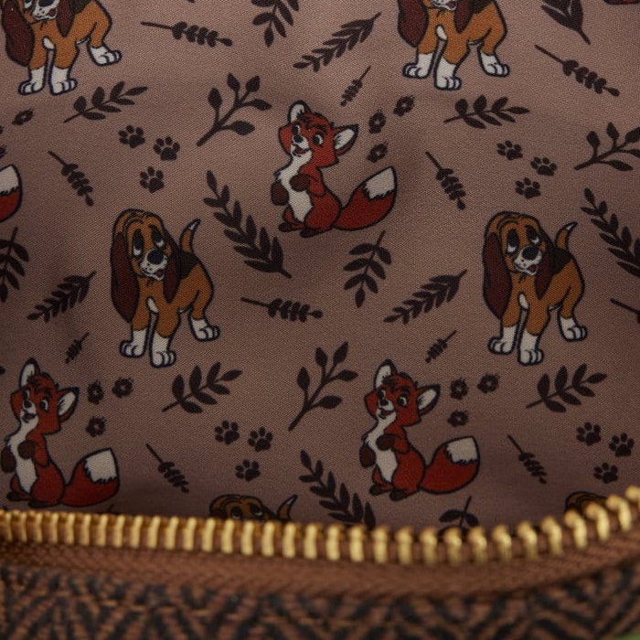 Loungefly Rox et Rouky sac à porter Tod & Vixey Loungefly Rox et Rouky sac à porter Tod & Vixey