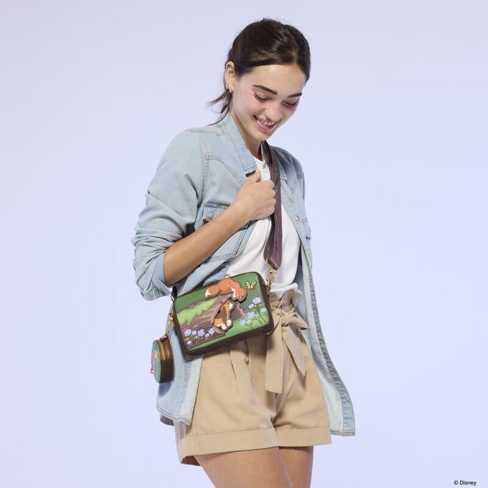 Loungefly Rox et Rouky sac à porter Tod & Vixey Loungefly Rox et Rouky sac à porter Tod & Vixey