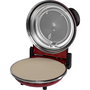 Ariete 909 Mini Four à Pizza Rouge avec Pierre Réfractaire 33cm