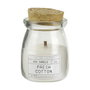 Home Deco Factory Bougie Parfumée en Pot en Verre avec Mèche en Bois