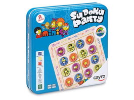 Cayro Juego sudoku party - Jeu de société Sudoku Party 16 pièces en espagnol - 19x19x3,5 cm