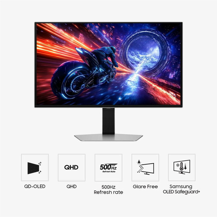 Samsung Odyssey OLED G6 G60SF 27'' QHD 500Hz Argent