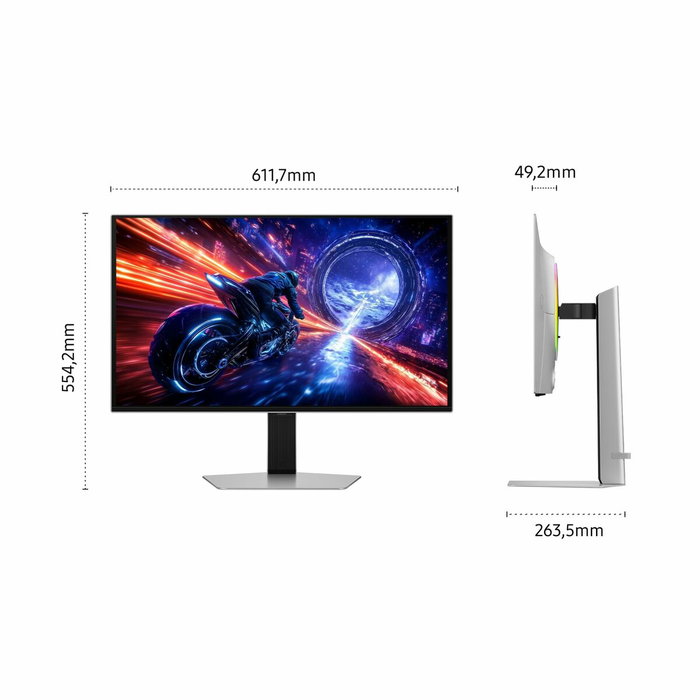 Samsung Odyssey OLED G6 G60SF 27'' QHD 500Hz Argent