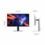 Samsung Odyssey OLED G6 G60SF 27'' QHD 500Hz Argent