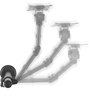 One For All Support moniteur Smart - Vesa 100 - Simple Bras - 13 à 32'' - Noir