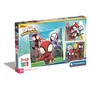 Clementoni - Puzzle Marvel Spidey and his Amazing Friends - 24 maxi pièces - 62 x 42 cm - Pour enfants - À partir de matières recyclées