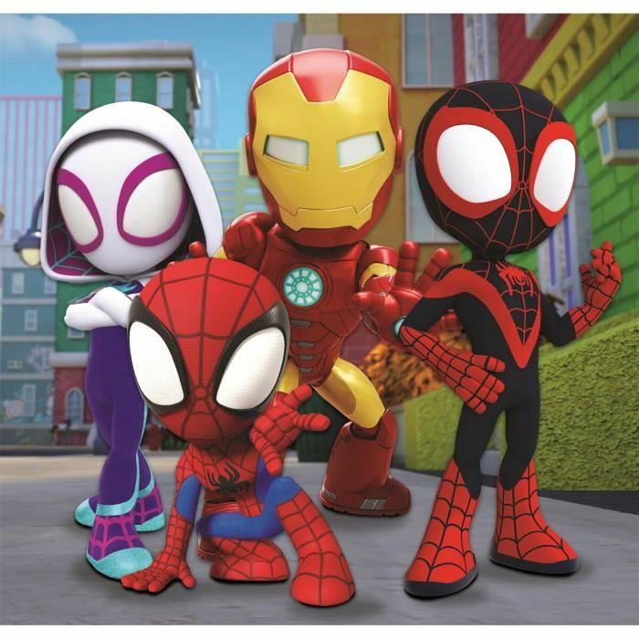 Clementoni Puzzle Spidey - Lot de 3 unités (48 pièces par puzzle) Clementoni Puzzle Spidey - Lot de 3 unités (48 pièces par puzzle)