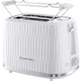 Russell Hobbs Grille-pain EDEN - 800 W - 2 fentes - Blanc - Fonction Dégivrage