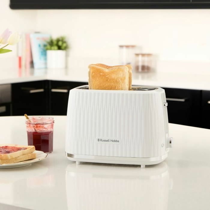 Russell Hobbs Eden Grille-pain Blanc 800 W 2 fentes