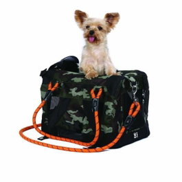 M Pets Sac de transport REMIX 2 en 1 Camouflage & Orange