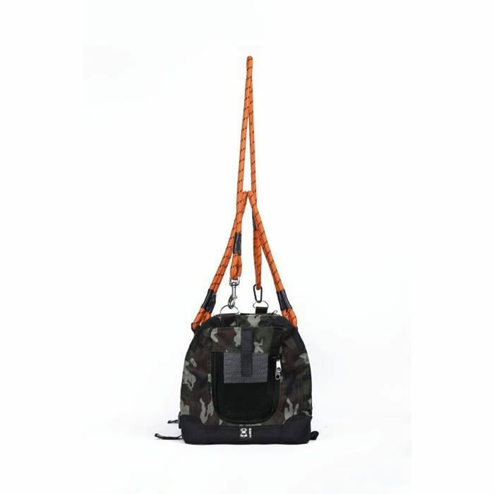 M Pets Sac de transport REMIX 2 en 1 Camouflage & Orange