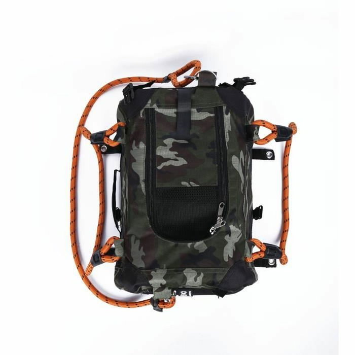 M Pets Sac de transport REMIX 2 en 1 Camouflage & Orange