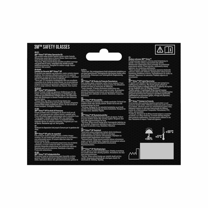 Lunettes de sécurité 3M virtua ap Gris Transparent Polycarbonate