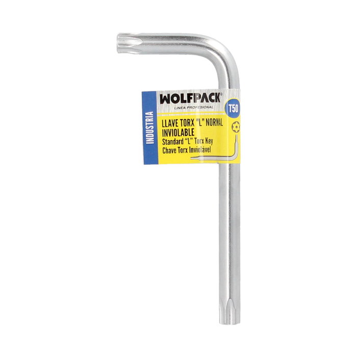 WOLFPACK LINEA PROFESIONAL Clé Torx inviolable T50 WOLFPACK LINEA PROFESIONAL Clé Torx inviolable T50