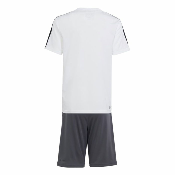 Ensemble de Sport pour Enfants Adidas Essentials Blanc Noir 7-9 Ans
