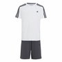 Ensemble de Sport pour Enfants Adidas Essentials Blanc Noir 7-9 Ans