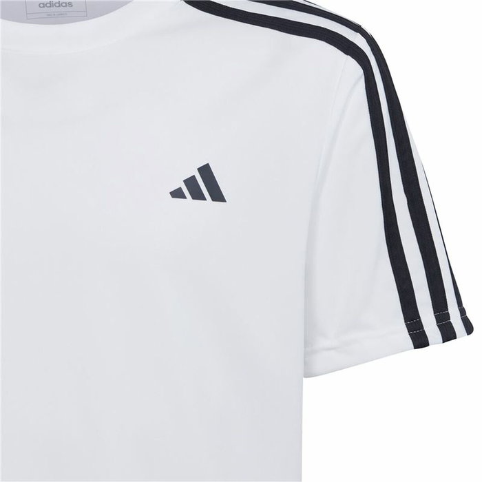 Ensemble de Sport pour Enfants Adidas Essentials Blanc Noir 7-9 Ans