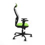 Piqueras y Crespo Chaise de Bureau avec Appui-tête 2D036G1 Pistache